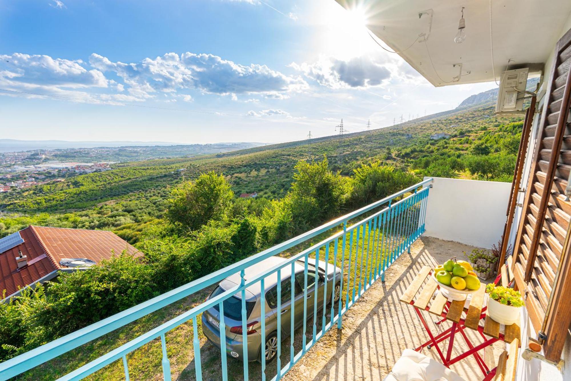 Villa Olive Garden House In Zrnovnica With A View & Bbq Exterior foto